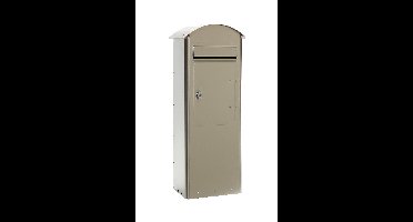 SafePost 70-5 combi vrijstaande brievenbus - RVS
