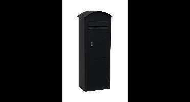 SafePost 70-5 combi vrijstaande brievenbus staal - zwart