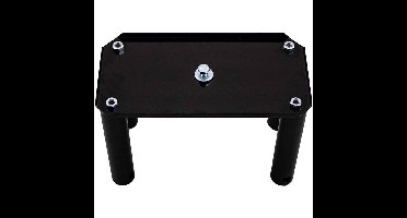 SafePost 300-E brievenbus statief voor plaatsing in beton staal - zwart