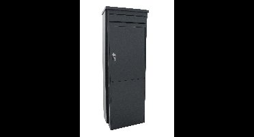 SafePost Eurotrend 1 vrijstaande brievenbus staal - antraciet