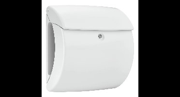 Burg-Wächter Kiel 886 W wandbrievenbus kunststof - wit