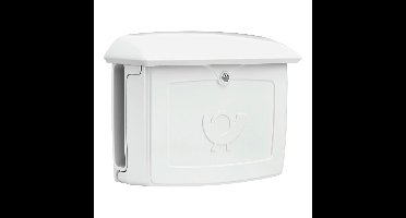 Burg-Wächter Malmö 889 W wandbrievenbus kunststof - wit