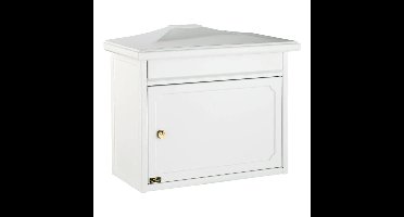 Burg-Wächter Kopenhagen wandbrievenbus staal - wit