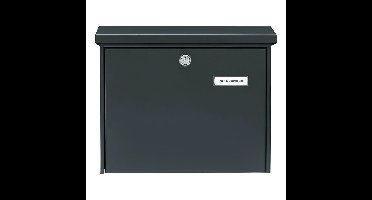 Burg-Wächter Amsterdam 867 ANT wandbrievenbus staal - antraciet