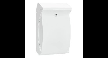 Burg-Wächter Swing 4905 W wandbrievenbus kunststof - wit