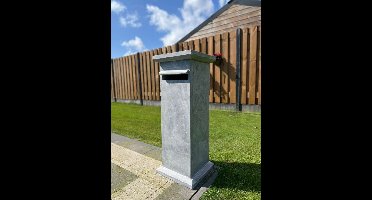 Basic 001 natuursteen brievenbus