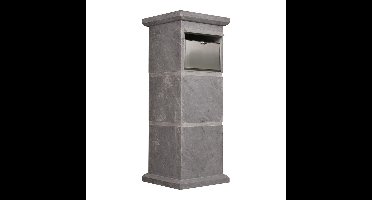 Basic 005 natuursteen pakketbrievenbus