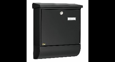 Burg-Wächter Vario-Set 86720 wandbrievenbus met krantenrol staal - zwart