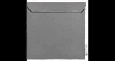 SafePost 800 wandbrievenbus staal - aluminiumgrijs