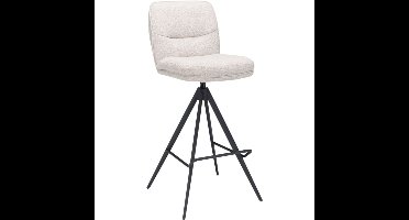 Barstoel Bowie zonder arm zithoogte 80cm Naturel