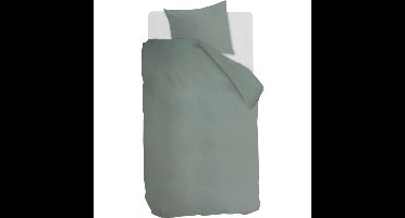 Dekbedovertrek Cotton Uni Green 140x200/220
