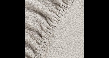 Hoeslaken Jersey Off-white 90x200/210