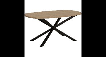Eettafel Manu deens ovaal 160cm
