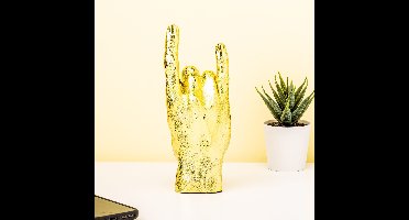 Rock On Beeld - Goud