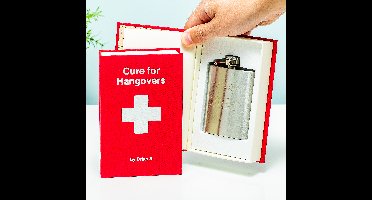 Anti-kater Boek Met Geheime Heupflacon