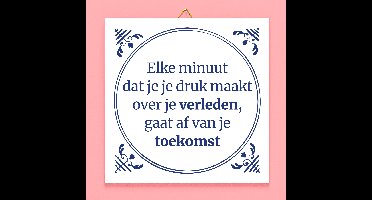 Tegeltje Elke Minuut