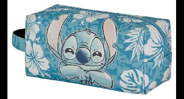 Lilo & Stitch Plus Brick Travel Toiletry Bag Aloha Blue