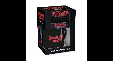 Stranger Things Mug & Socks Set Logo
