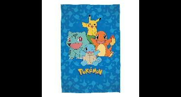 Pokémon Fleece Blanket Starter Pokémon 130 x 160 cm