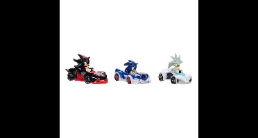 Sonic - The Hedgehog Diecast Vehicles 1/64 Wave 7 Assortment (4)