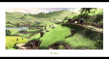 Lord of the Rings Art Print Disturber of the Peace 59 x 30 cm