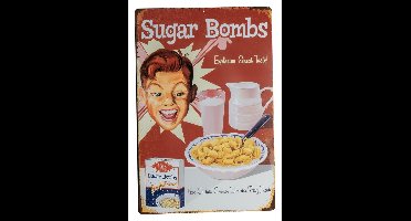 Fallout Metal Sign Sugar Bombs
