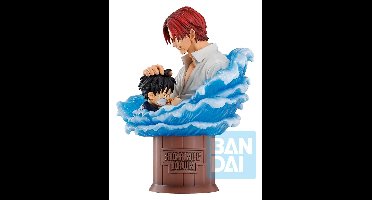 One Piece Ichibansho PVC Figure Shanks & Luffy (Red Hair Pirates) 15 cm