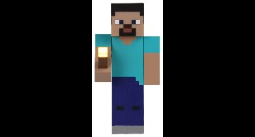 Minecraft Torch Light Steve 26 cm