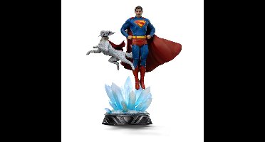 Superman Legacy Art Scale Statue 1/10 Superman & Krypto 32 cm
