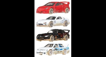 Fast & Furious Hot Wheels Silver Series Die-Cast Vehicles 1/64 979P Assortment (24)