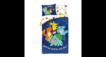 Pokémon Duvet Set Ver. 10 140 x 200 cm / 70 x 90 cm