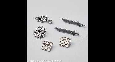Final Fantasy VII Rebirth Mini Metal Pins Blind Box Display (6)