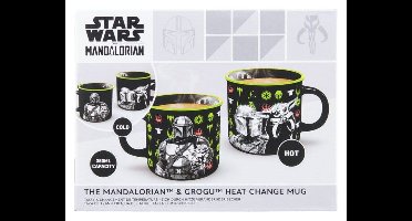 Star Wars: The Mandalorian Heat Change Mug Mandalorian and Grogu