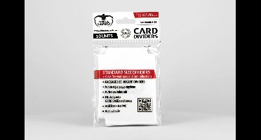 Ultimate Guard Card Dividers Standard Size (10) - White