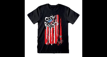 WWE T-Shirt Cody Flag Size XL