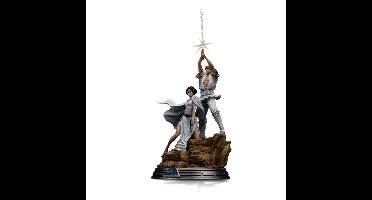 Star Wars Deluxe Art Scale Statue 1/10 Luke and Leia 41 cm