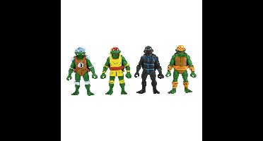 Teenage Mutant Ninja Turtles (Archie Comics) Action Figures 4-Pack Stump Wrestling Turtles 18 cm