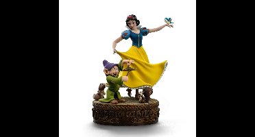 Snow White and the Seven Dwarves Art Scale Statue 1/10 Snow White and Dopey 21 cm
