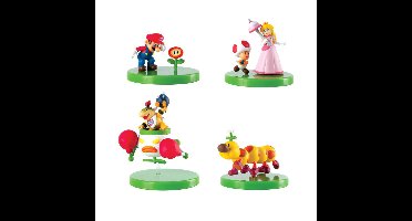 Super Mario Buildable Figures Mystery Pack 6 cm Display (12)
