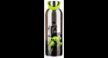 The Mandalorian Metal Water Bottle Mandalorian & Grogu
