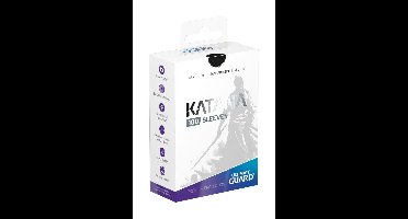 Ultimate Guard Katana Sleeves Standard Size (100) - Black