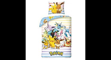 Pokémon Duvet Set Pikachu, Eevee & Friends 140 x 200 cm / 70 x 90 cm