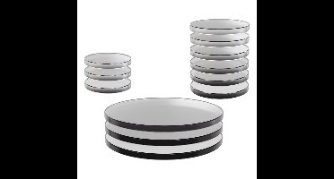 WizKids Deep Cuts Clear Bases for Miniatures 12-Pack