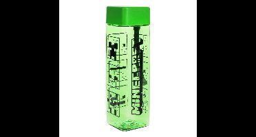Minecraft Water Bottle Square Shaped