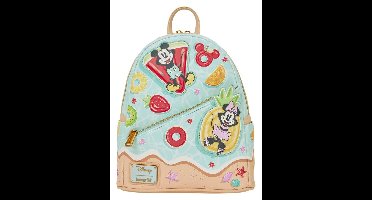 Mickey & Minnie Beach Fun Mini Backpack