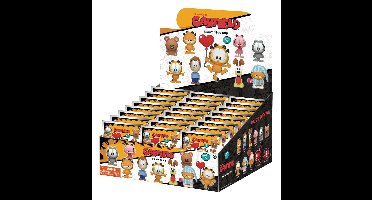 Garfield 3D Foam Bag Clips Serie 1 Display (24)
