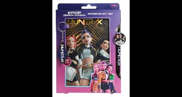 KPop Demon Hunters Notebook Gift Set Golden