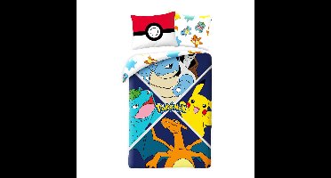 Pokémon Duvet Set Ver. 1 140 x 200 cm / 70 x 90 cm