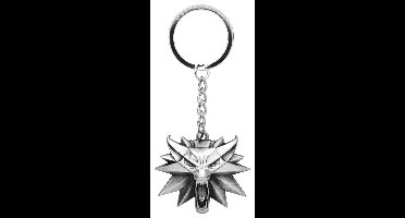 The Witcher 3 Keychain Wolf Medallion