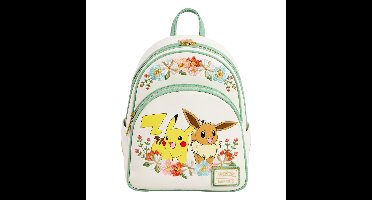Pokémon by Loungefly Mini Backpack Pikachu & Eevee Floral